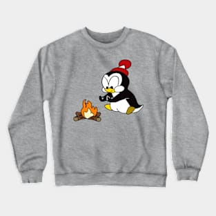 Chilly Willy Woodfire - Woody Woodpecker Crewneck Sweatshirt